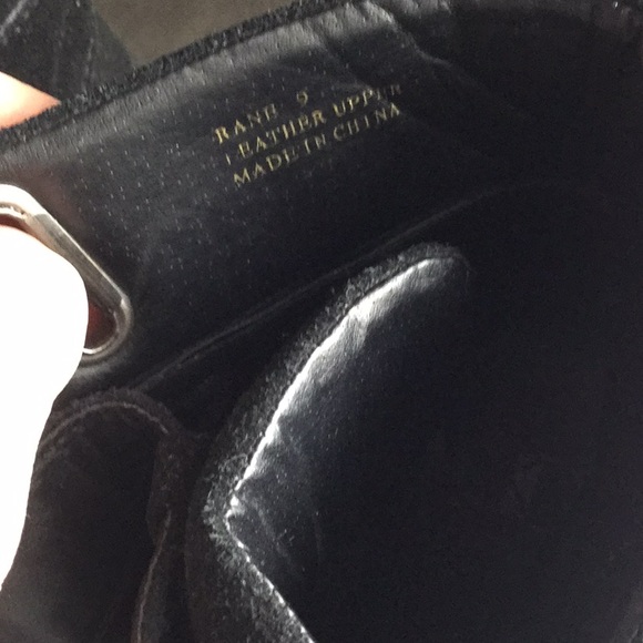 KELSI DAGER! combat heeled booties, suede/ rubber - Picture 5 of 9